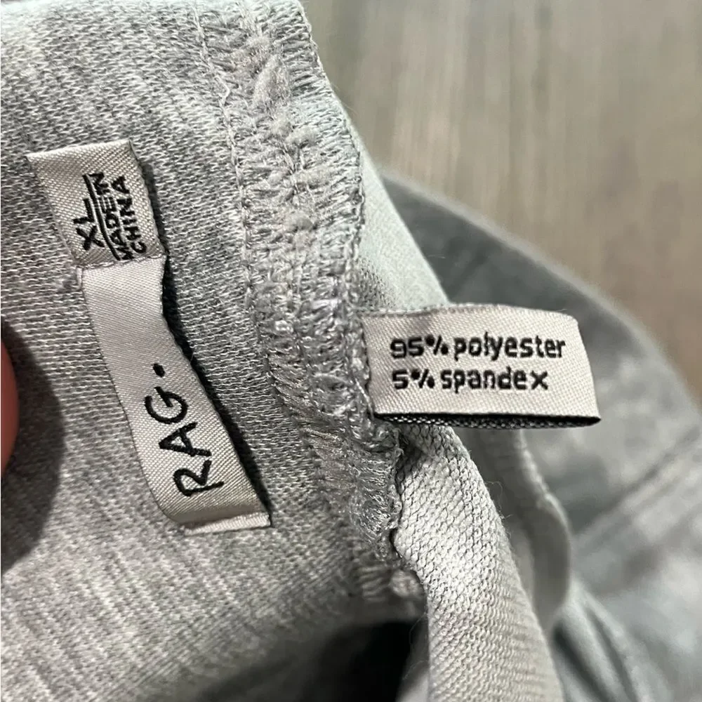 NWT Rag The Yummy Jogger Gray Size XL